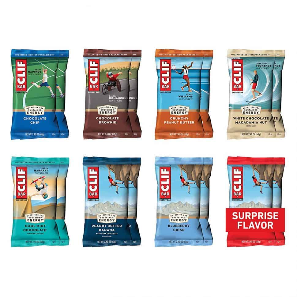 CLIF BARS – Energy Bars – Best Sellers Variety Pack