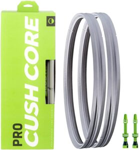 CushCore Tire Inserts with Tubeless Air Valves, 29″