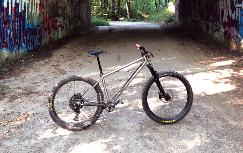 Staff Rides: Peter Haile’s Custom Titanium Hardtail